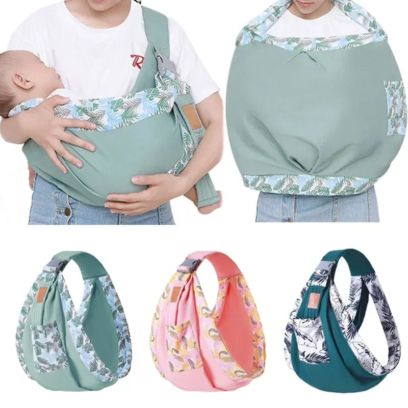 echarpe de portage rose liberte des mains