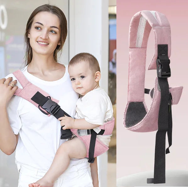 echarpe de portage rose utilisation polyvalente