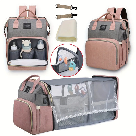 lit de voyage bebe 2-en-1