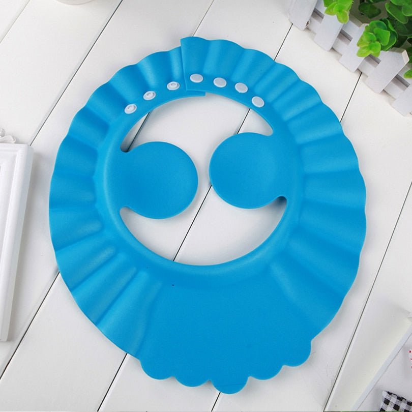 Visière chapeau pour douche bébé I ShampooCap™ - Bebe-joyeux